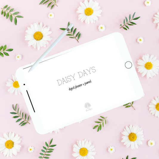 Daisy Days Digital Planner Template Kit