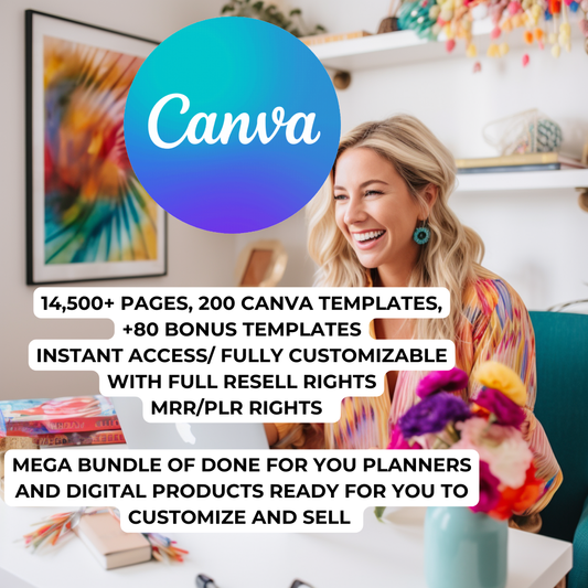 How the Mega Canva Template Bundle Solves Your Biggest Design Challenges