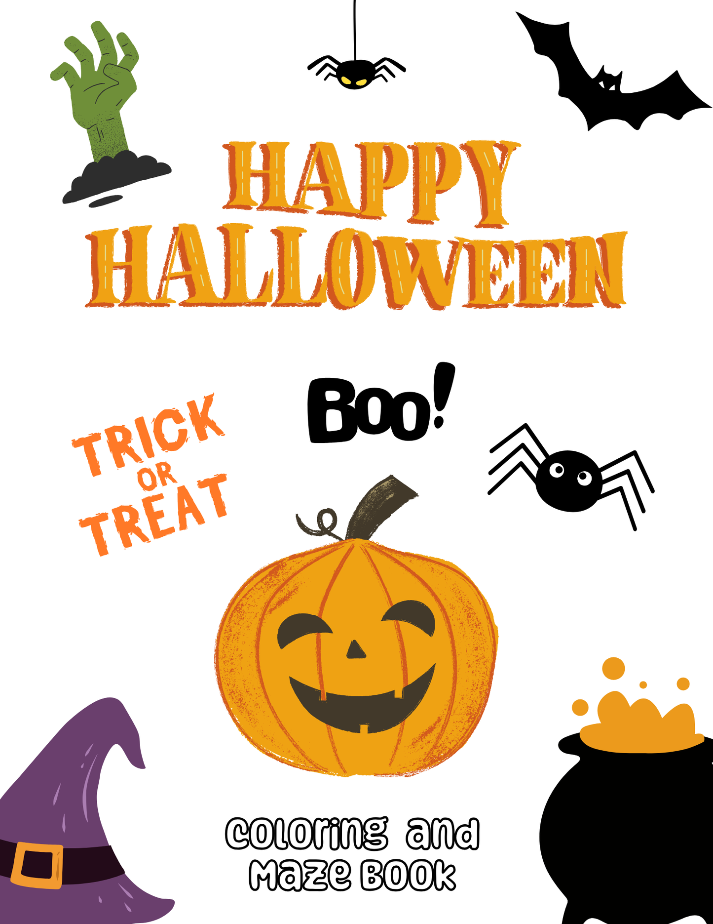 Halloween Kids Printable Activity Bundle-Mazes, Games & Scavenger Hunt Fun!