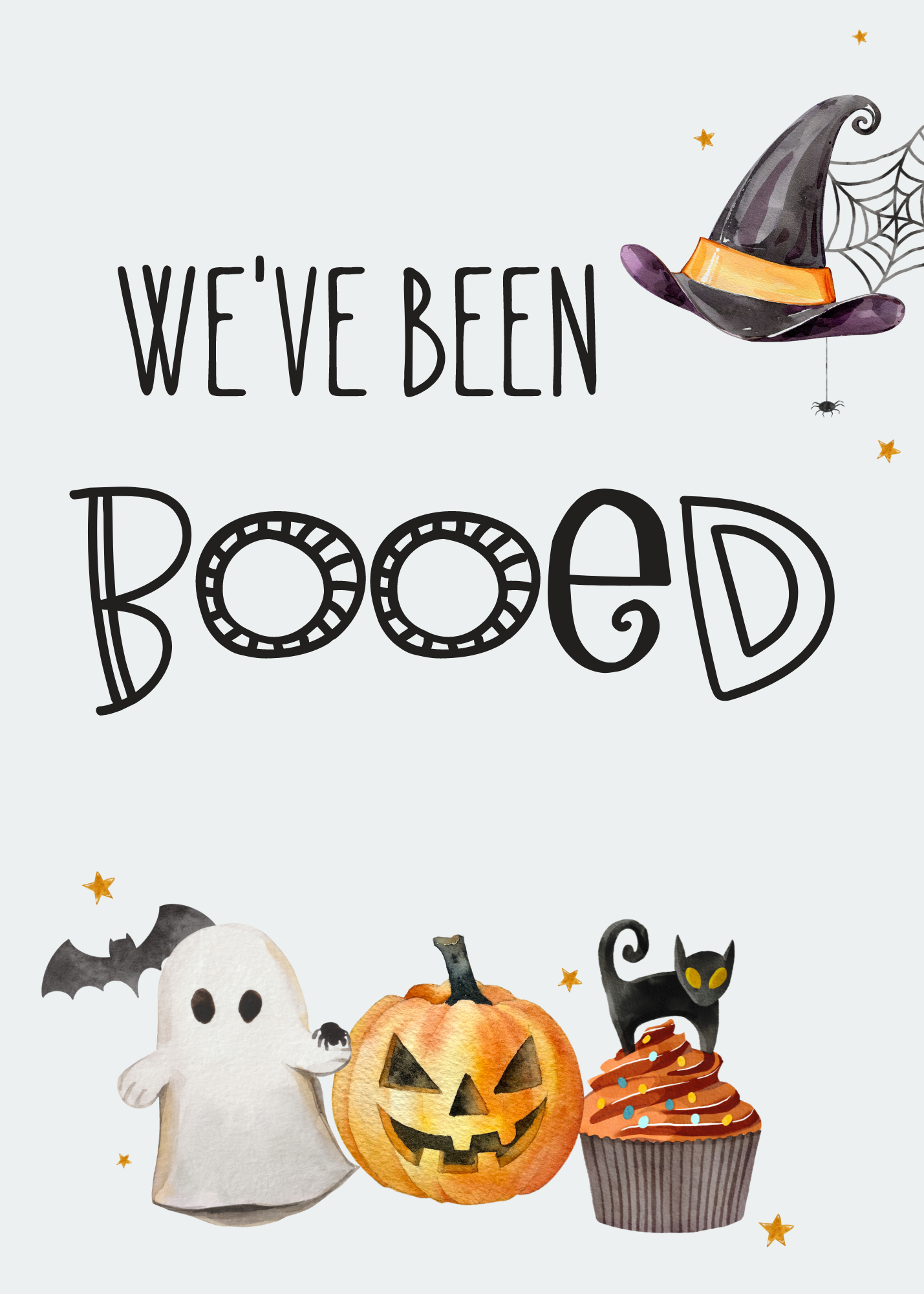 You've been Booed Bundle Halloween fun decor