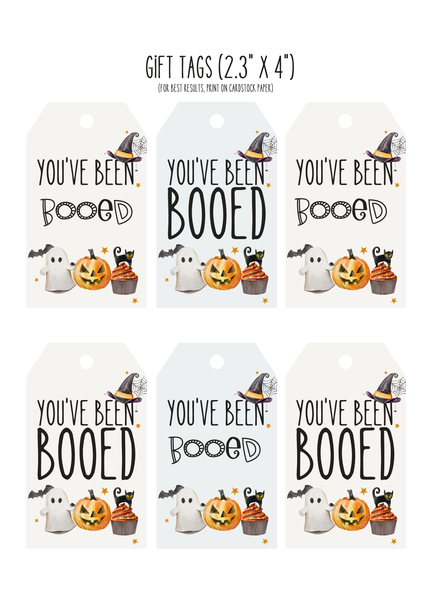 You've been Booed Bundle Halloween fun decor