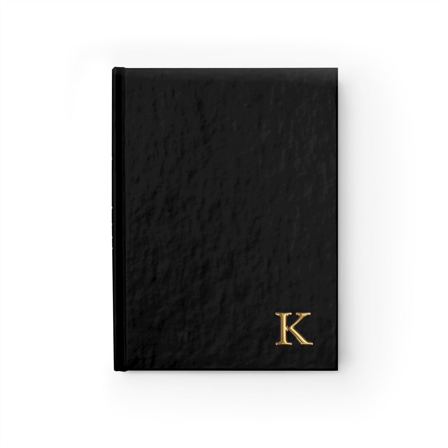 Custom Personalized Elegant Monogrammed Journal - Personalized Writing Notebook, Gift for Writers, Creative Journal, Black Luxury Diary, Dream Log