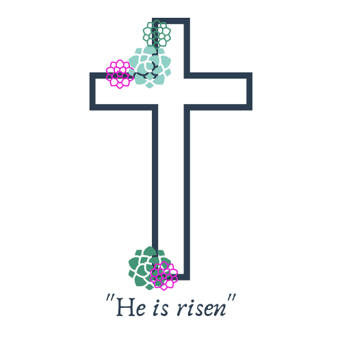 "He is Risen" & Faith- Easter SVG