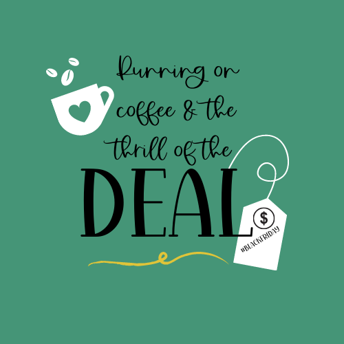 Black Friday SVG- Running on Coffee and the Thrill of Deals